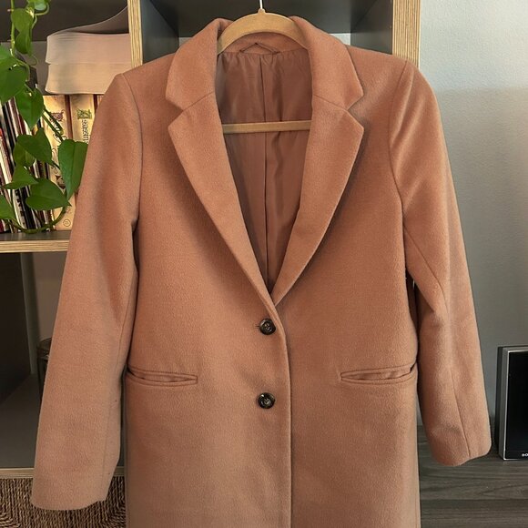 GU Tan Classic Peacoat -Size Small - Picture 2 of 5